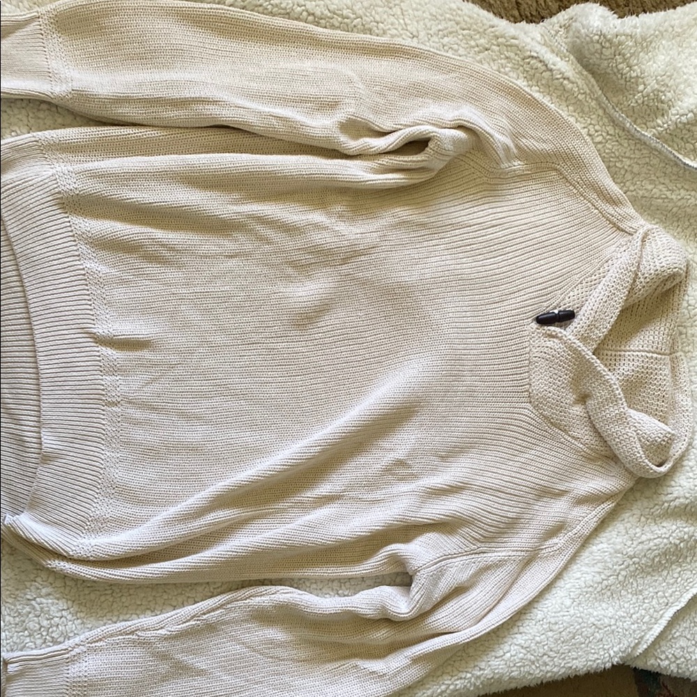 Men’s Cream Knit Sweater